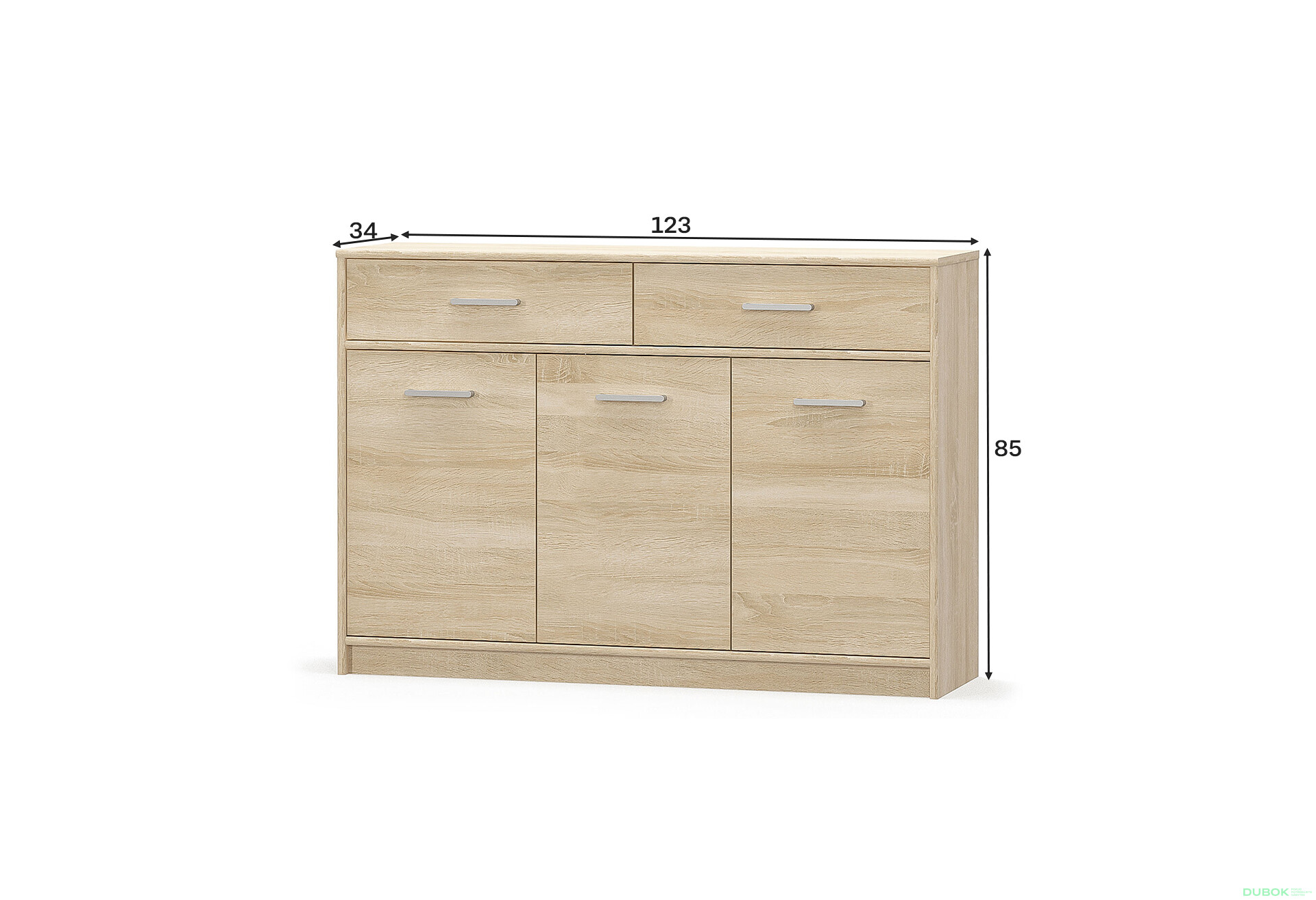 Fotografie 3 - Komoda 3d2s dub sonoma Tips