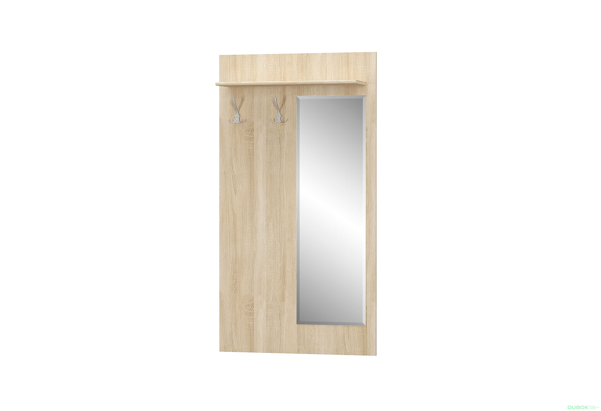 Věšák se zrcadlem dub sonoma Tips - Fotografie 1 Fotografie 1 - Věšák se zrcadlem dub sonoma Tips