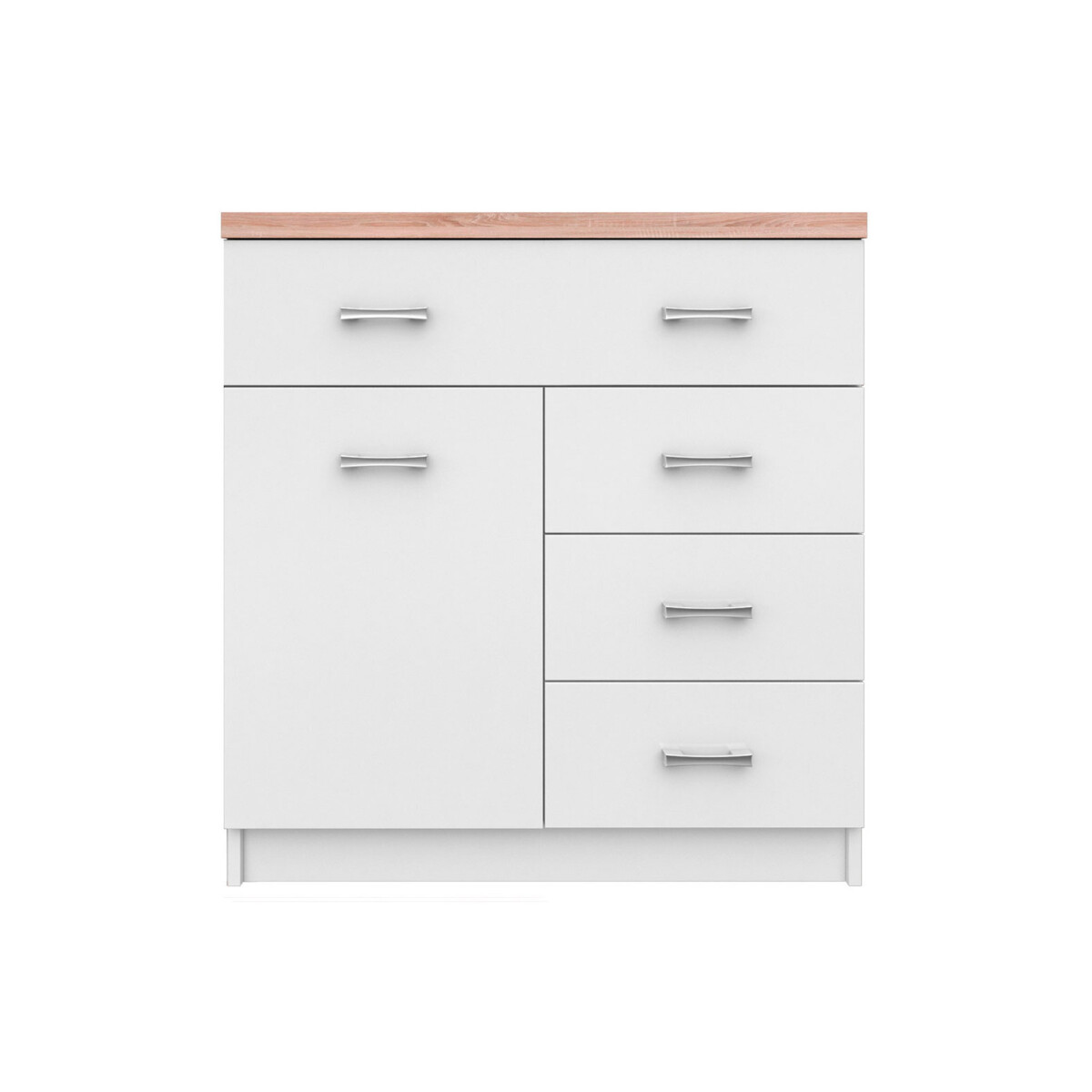 

Komoda 1d4s bílá Top Mix