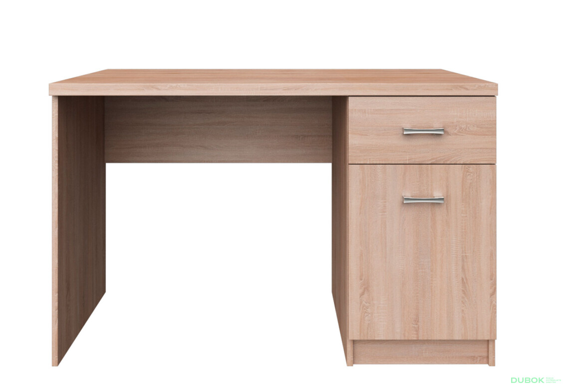 Psací stůl 1d1s/120 dub sonoma Top Mix - Fotografie 1 Fotografie 1 - Psací stůl 1d1s/120 dub sonoma Top Mix