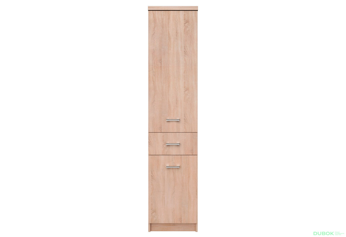 Regál 2d1s dub sonoma Top Mix - Fotografie 1 Fotografie 1 - Regál 2d1s dub sonoma Top Mix