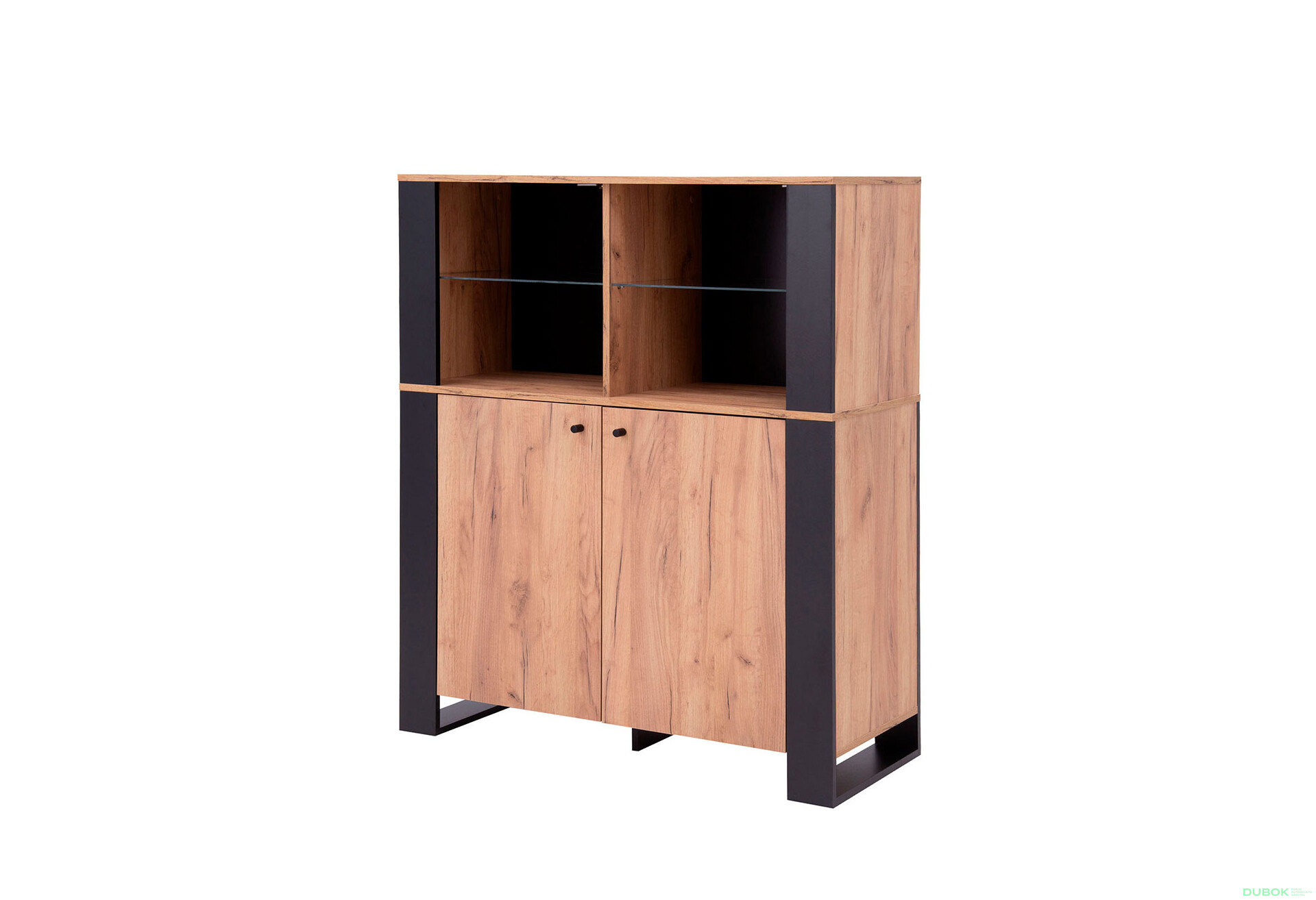 Komoda 2d dub craft zlatý Wood - Fotografie 1 Fotografie 1 - Komoda 2d dub craft zlatý Wood