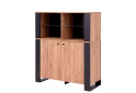 Komoda 2d dub craft zlatý Wood - Fotografie 1 Fotografie 1 - Komoda 2d dub craft zlatý Wood