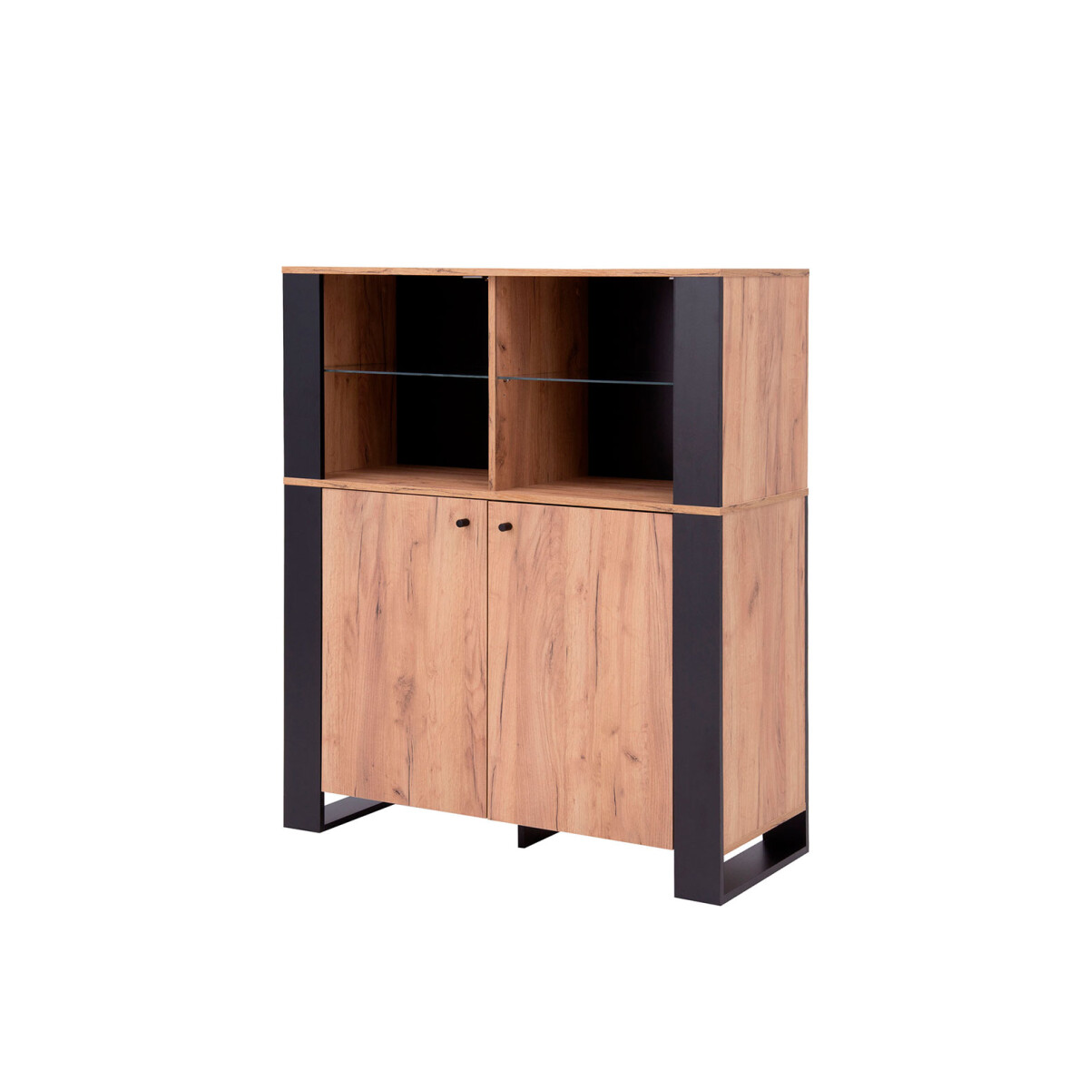 

Komoda 2d dub craft zlatý Wood