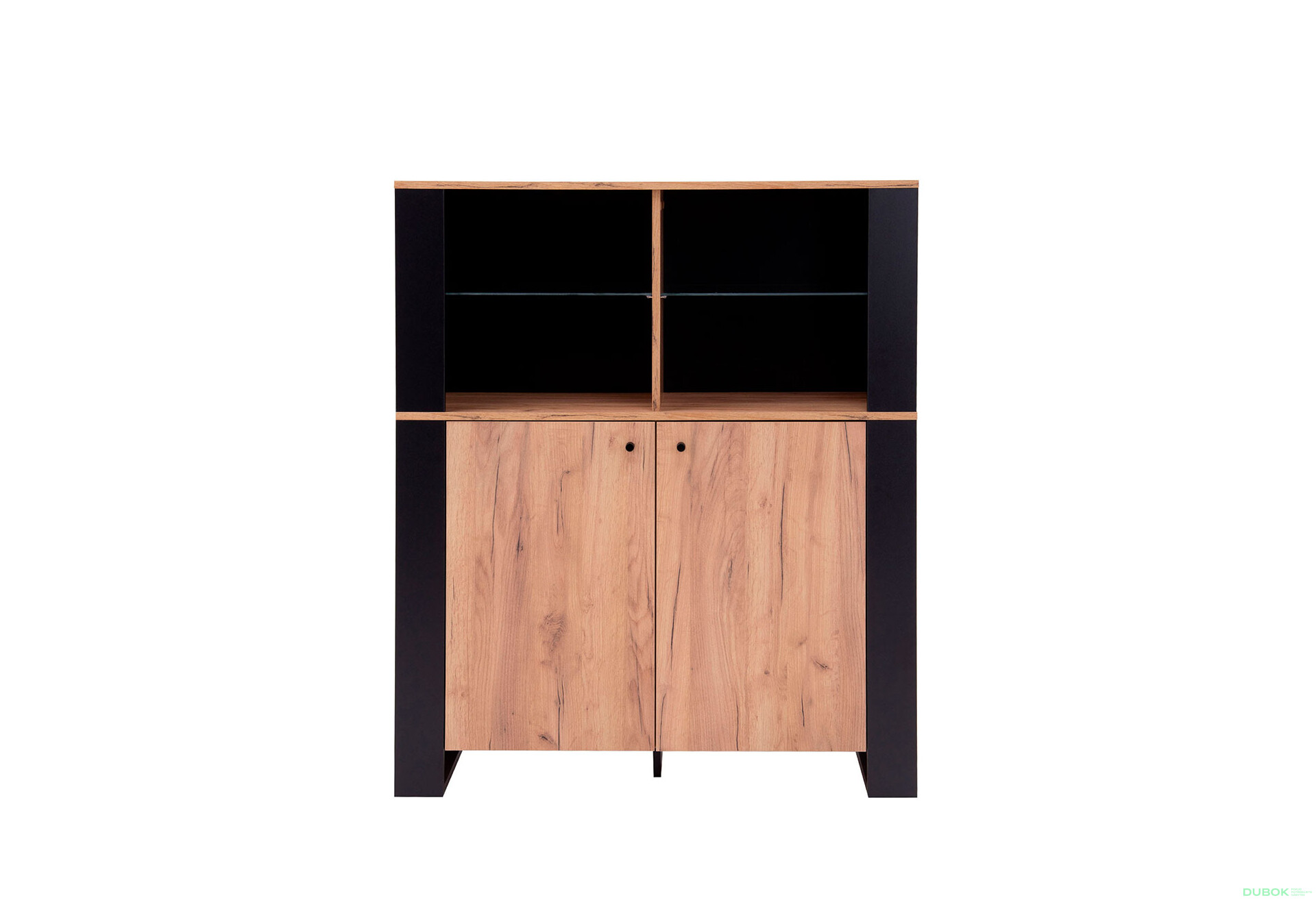 Komoda 2d dub craft zlatý Wood - Fotografie 2 Fotografie 2 - Komoda 2d dub craft zlatý Wood