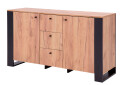 Komoda 2d3s dub craft zlatý Wood - Fotografie 1 Fotografie 1 - Komoda 2d3s dub craft zlatý Wood