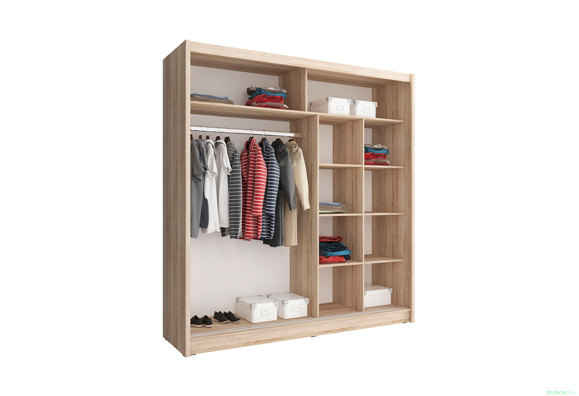 Fotografie 2 - Skříň Maja IV 200 dub sonoma