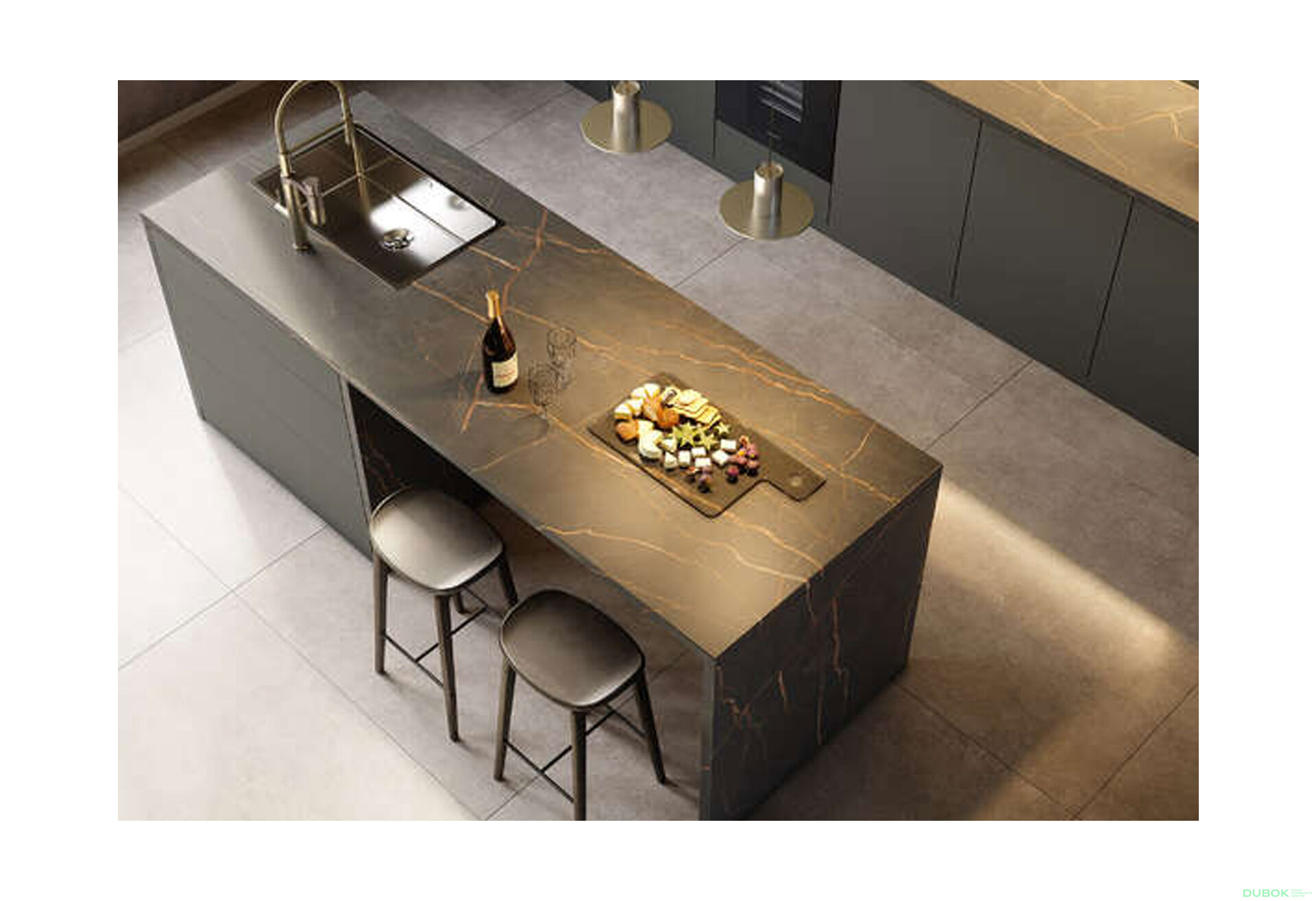 Fotografie 2 - K698 deska Nera Bronz R-3 38 mm