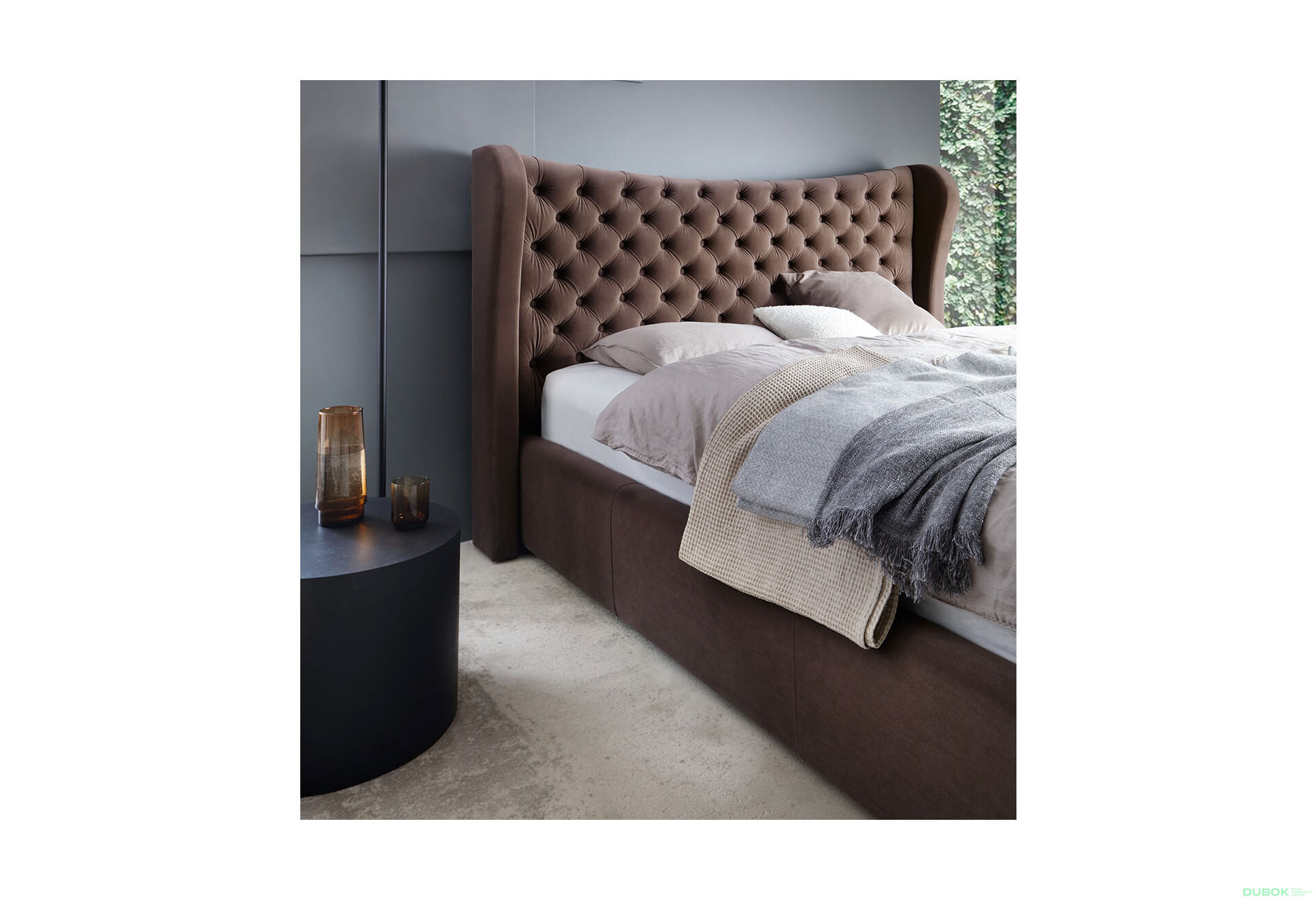 Fotografie 4 - Postel Lancaster 160x200 Matt Velvet 29 Davis Buk G4