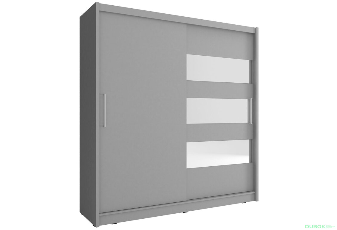 Fotografie 2 - Skříň Maja III 200 grafit