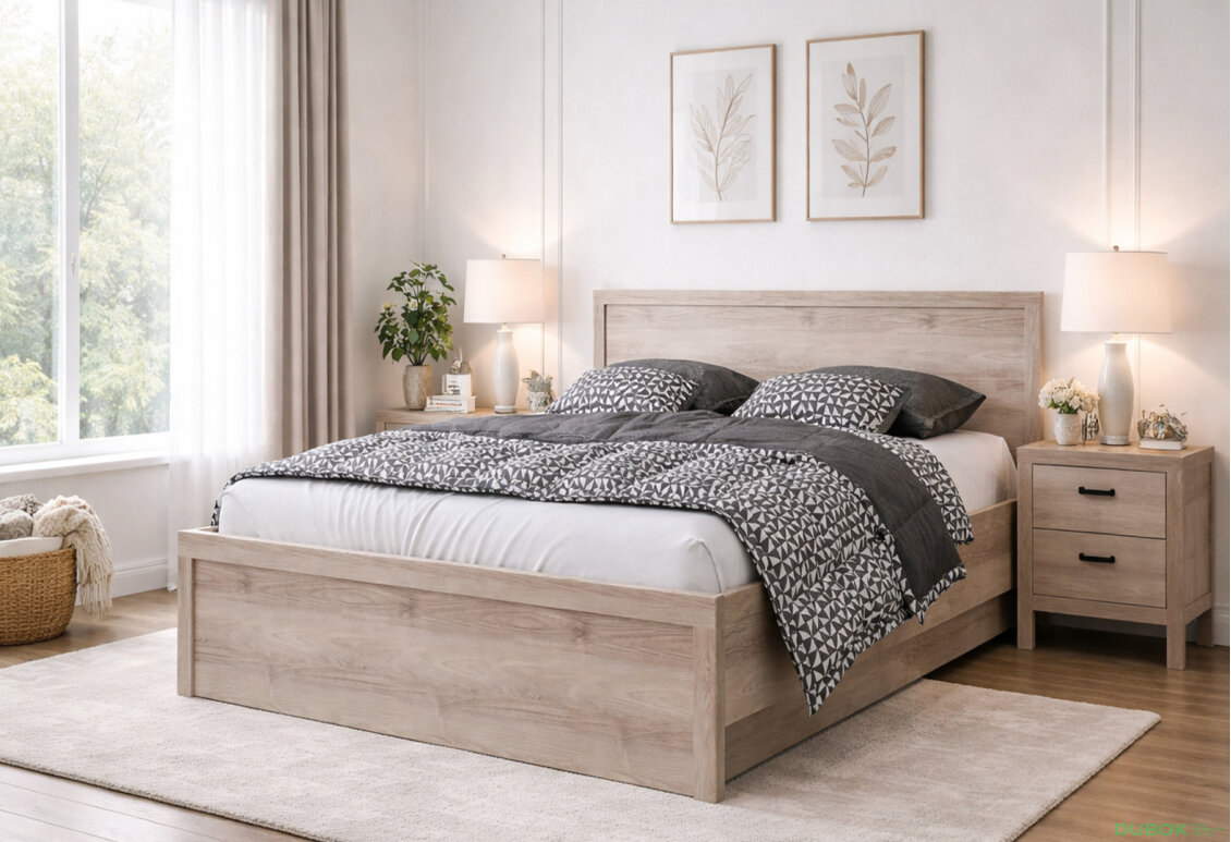 Fotografie 2 - Postel 120x200 s úložným prostorem kasztan nairobi Jazz