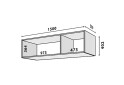 Fotografie 2 - Modul №31 A-1500x400 DTD 18 mm bílý