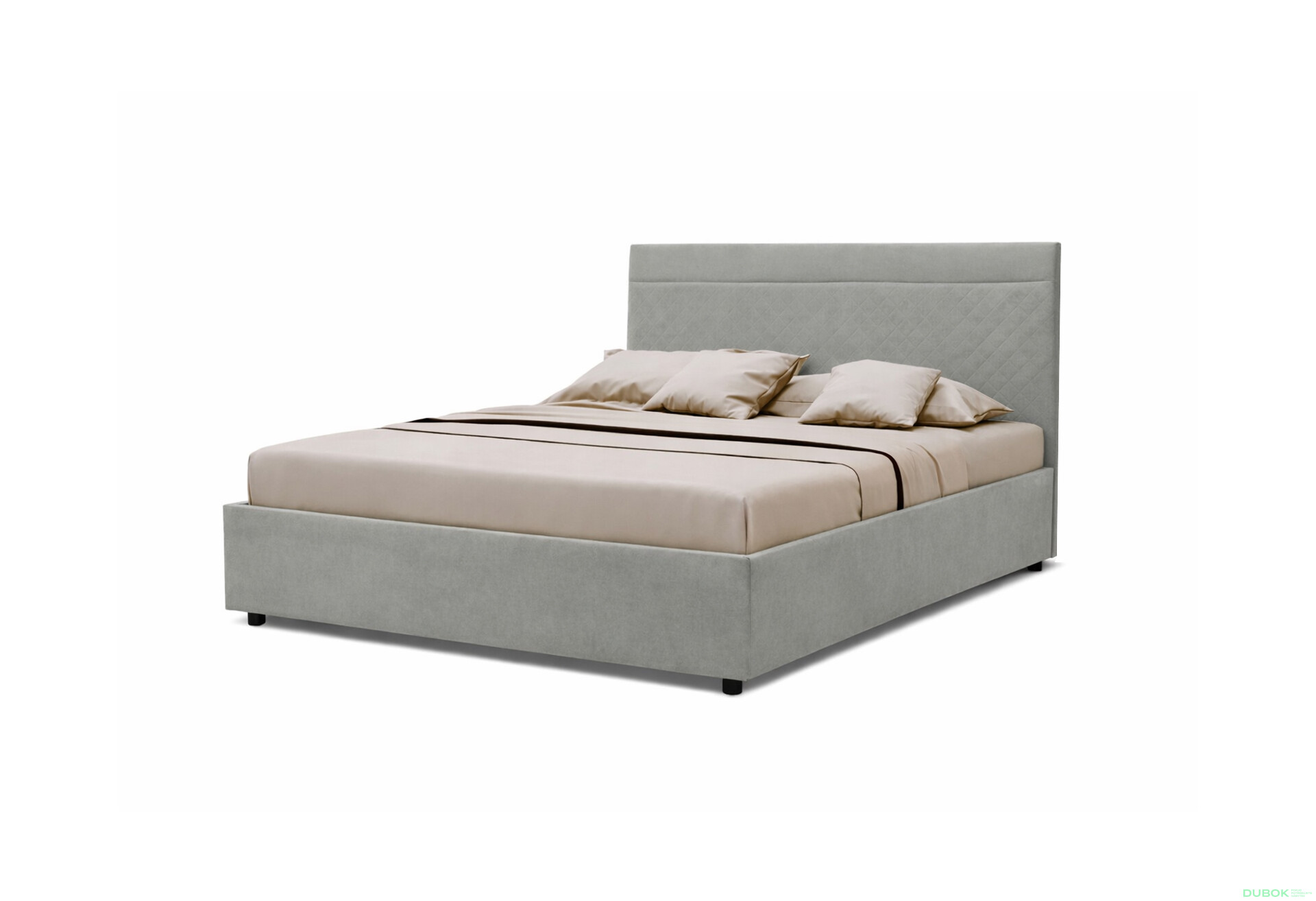 Fotografie 1 - Postel Fro Pik 140x200 Mono 246, šedá