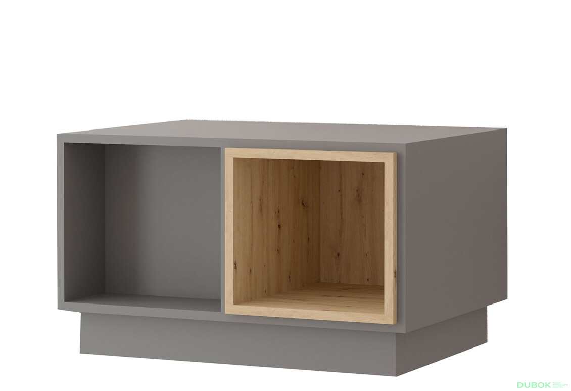 Konferenční stolek Grey šedá, artisan / šedá Idczak meble