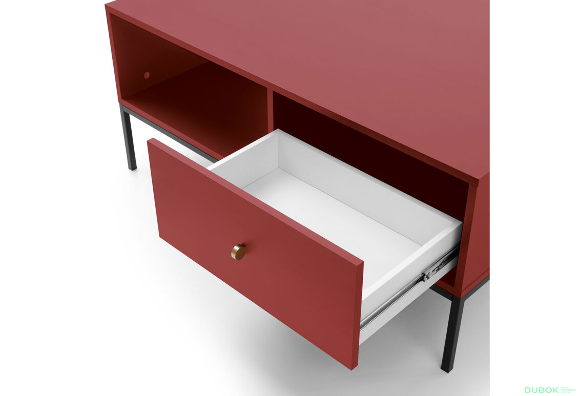 Fotografie 5 - Konferenční stolek ML104 Mono bordo