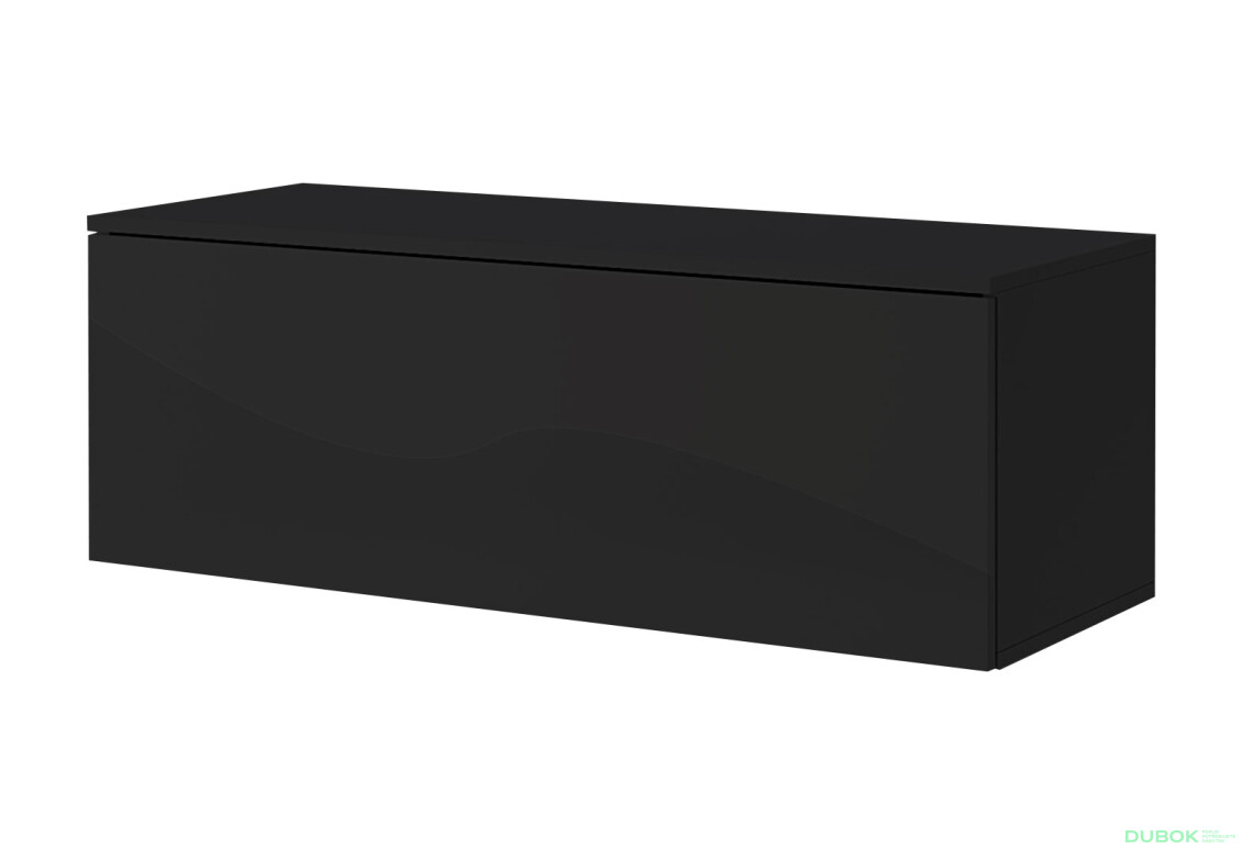 Sekce-42 TV černý lesk Box - Fotografie 1 Fotografie 1 - Sekce-42 TV černý lesk Box