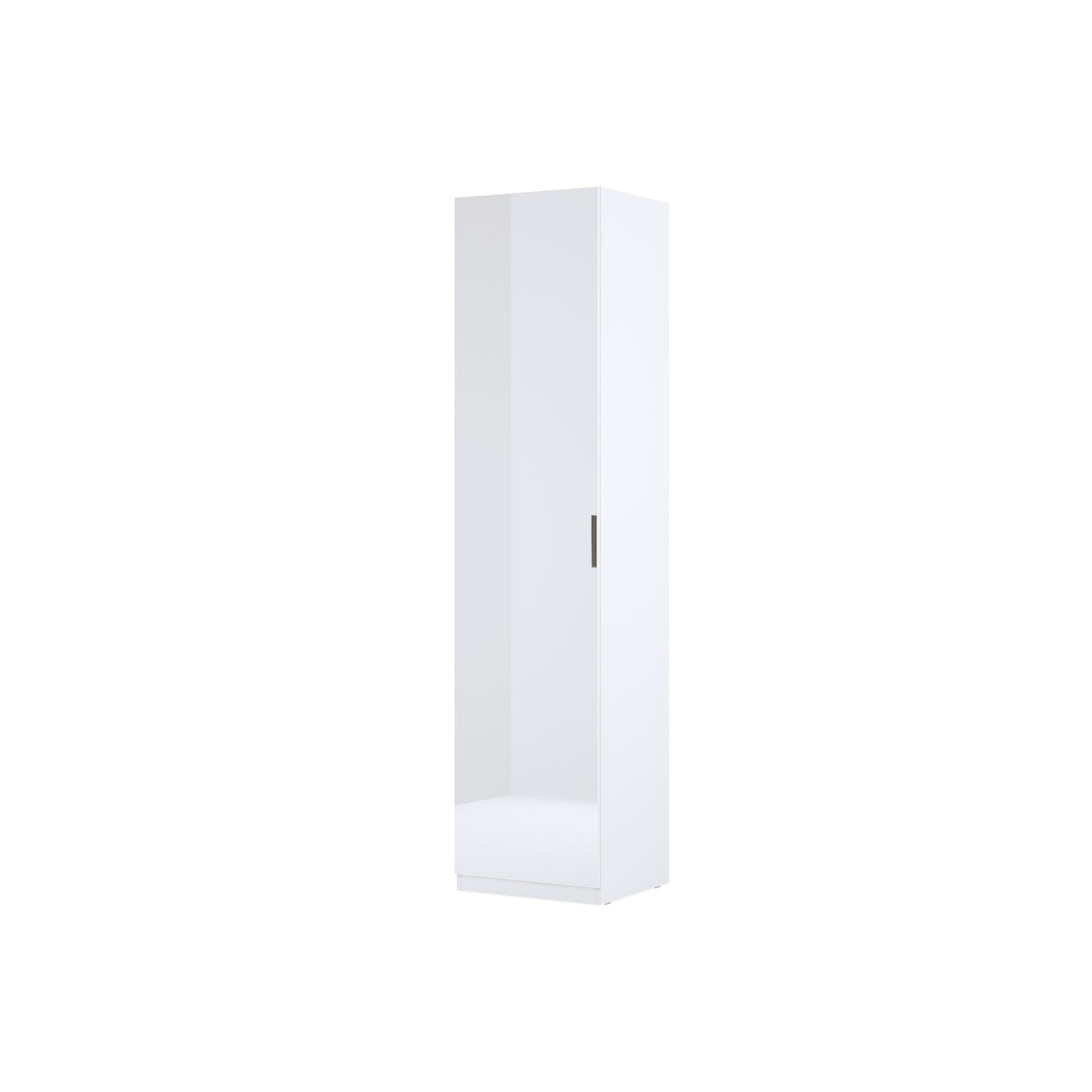 

Skříň 1dv bílý lesk Happy