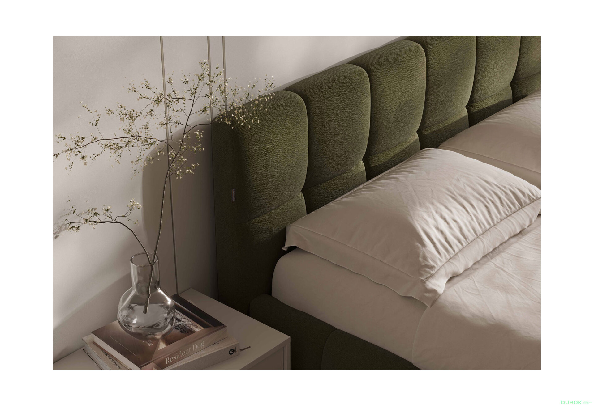 Fotografie 6 - Měkká postel 1.6 TONY s výklopným rámem