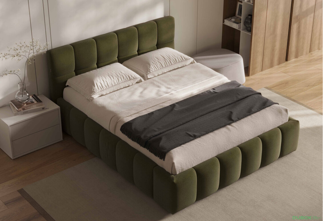 Fotografie 3 - Měkká postel 1.6 TONY s výklopným rámem