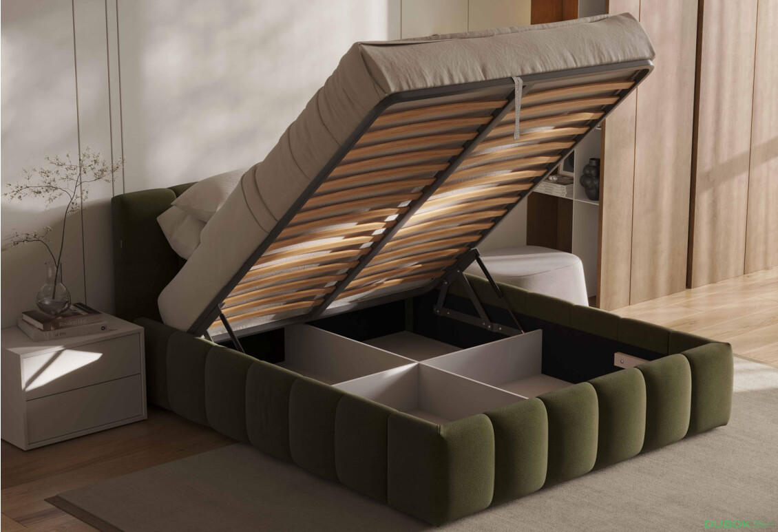 Měkká postel 1.8 TONY s výklopným rámem Point 38 Dekora group - Fotografie 4 Fotografie 4 - Měkká postel 1.8 TONY s výklopným rámem Point 38 Dekora group