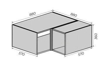 Korpus č. 80 v 880*360