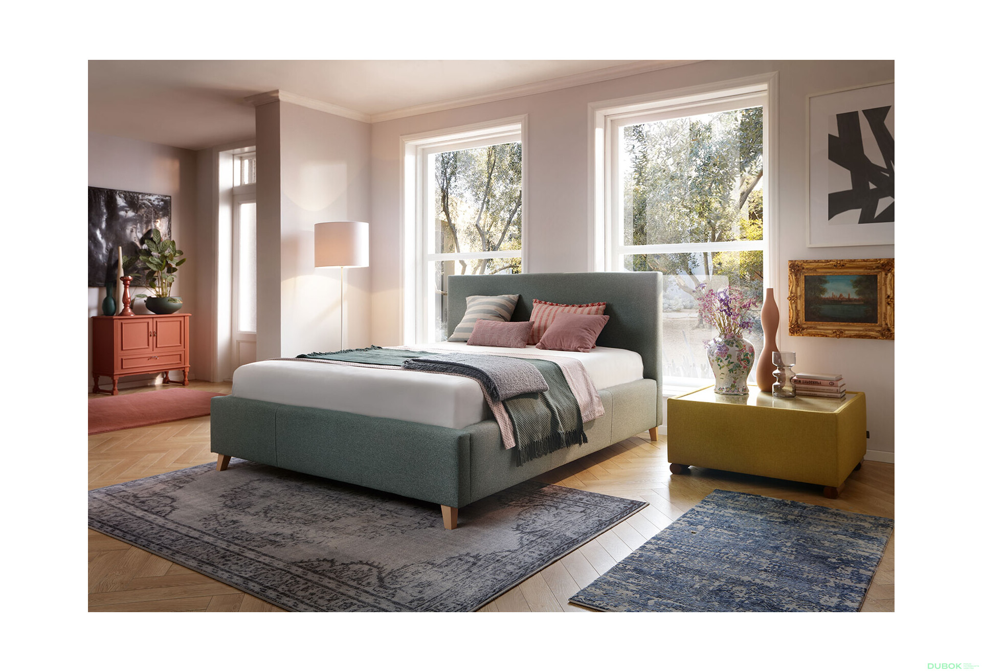 Fotografie 4 - Postel Basic 180x200 Solid 39 Davis E10 Buk