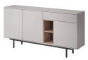 Fotografie 1 - Komoda IK175 šedá / jackson hickory Inox