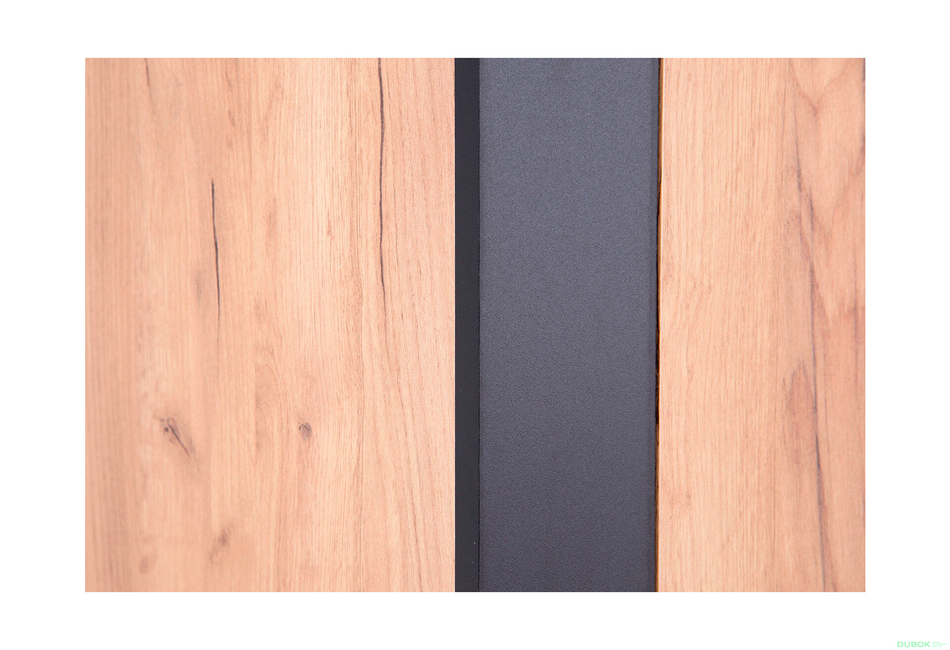 Fotografie 4 - Skříň čtyřdveřová Wood 90x195x55 cm Dub craft zlatý
