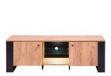 Fotografie 3 - TV stolek 2d/140 dub craft zlatý Wood