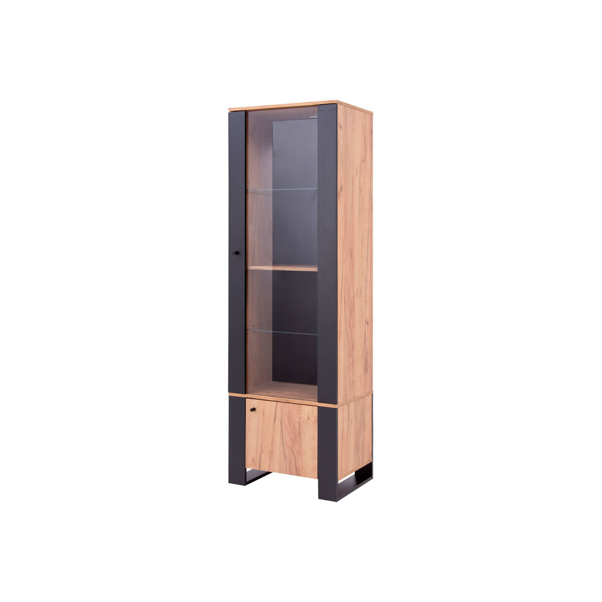 

Vitrína 1d1w dub craft zlatý Wood