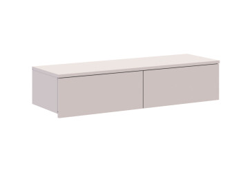 Toaletní stolek Levía kašmír 2š 100x32x22