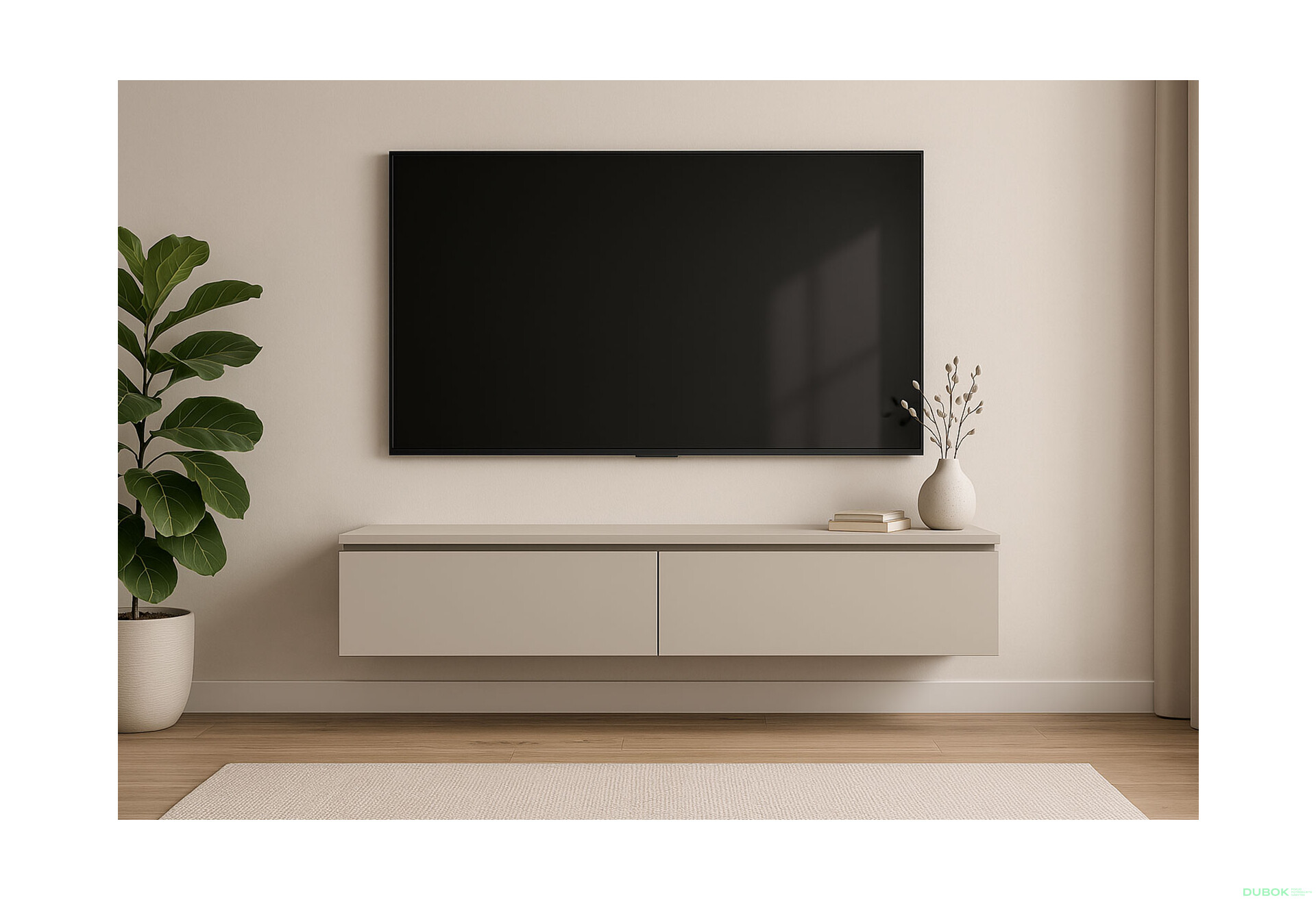 Fotografie 2 - Toaletní stolek Levía kašmír 2š 100x32x22