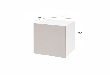 Fotografie Nástavec na skříň 40 cm nymphaea alba / kašmír