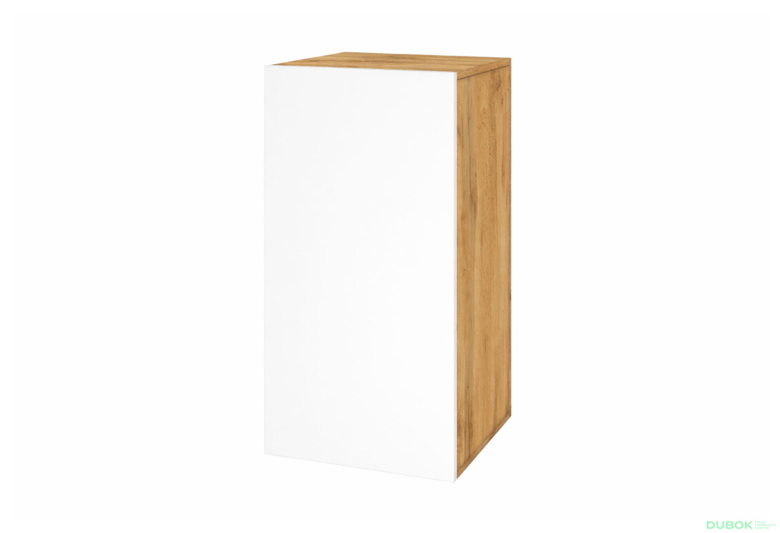 Komoda 1D 40 cm dub apalačský / nymphaea alba Space