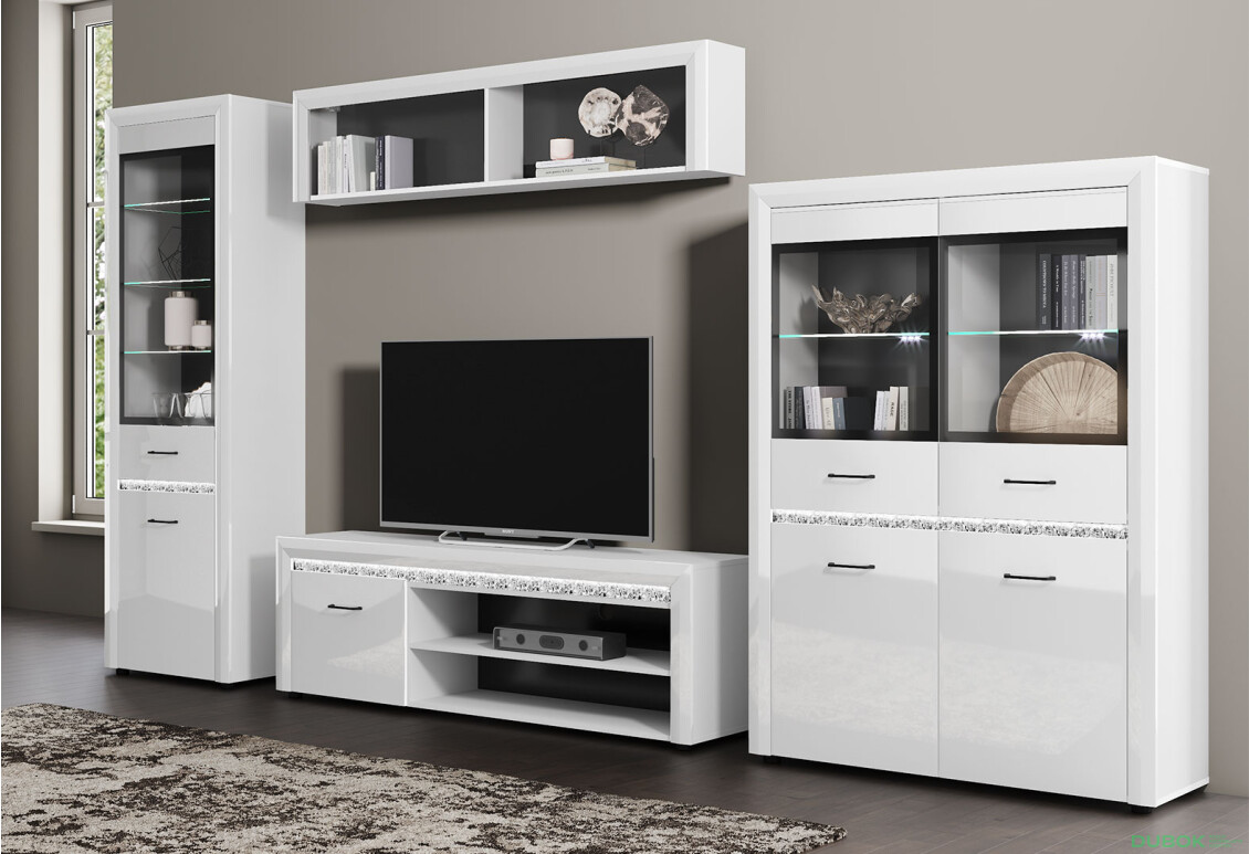 Obývací sestava 3.5 WhiteBlack