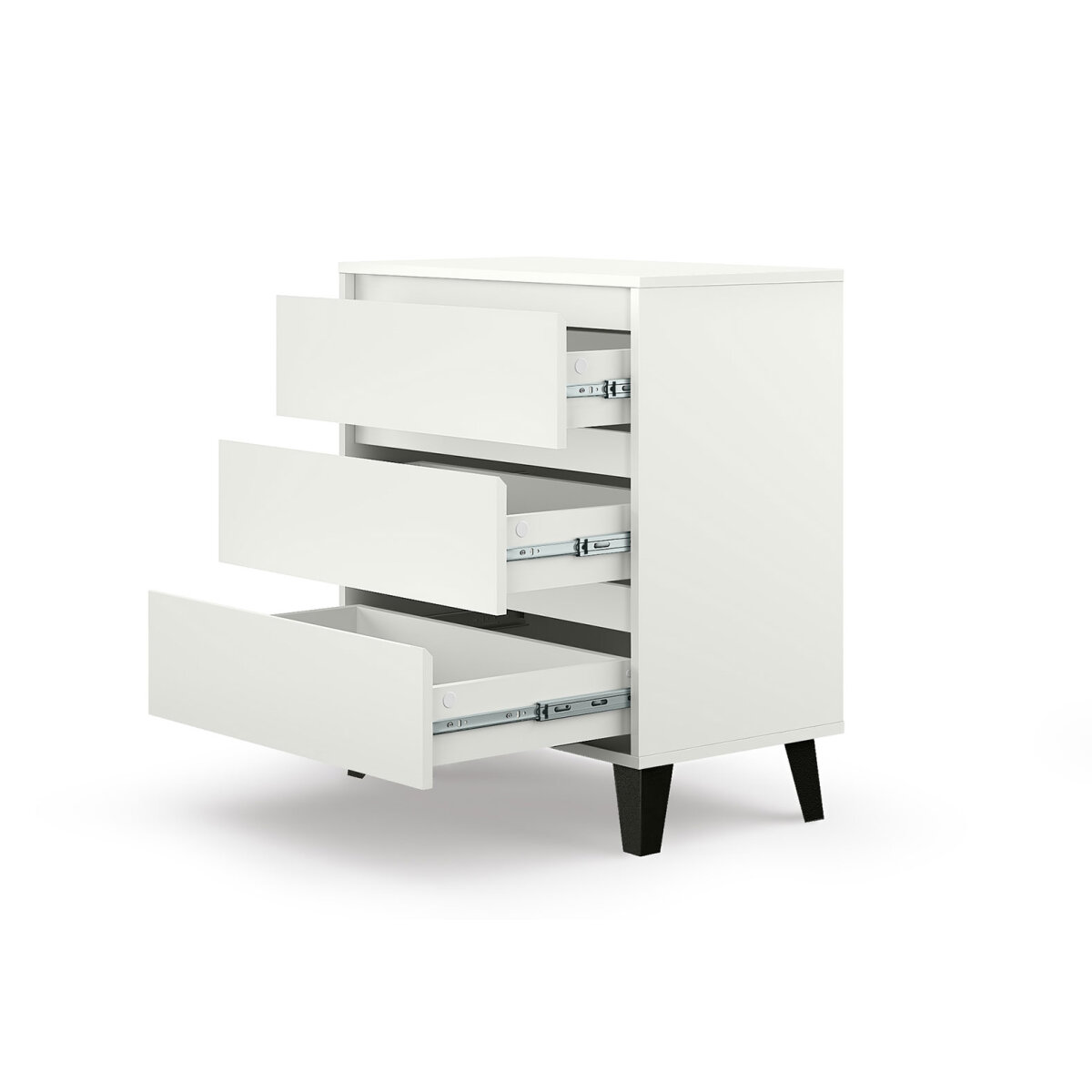 Komoda Borg 3s/70 bílá (obrázek 3)
