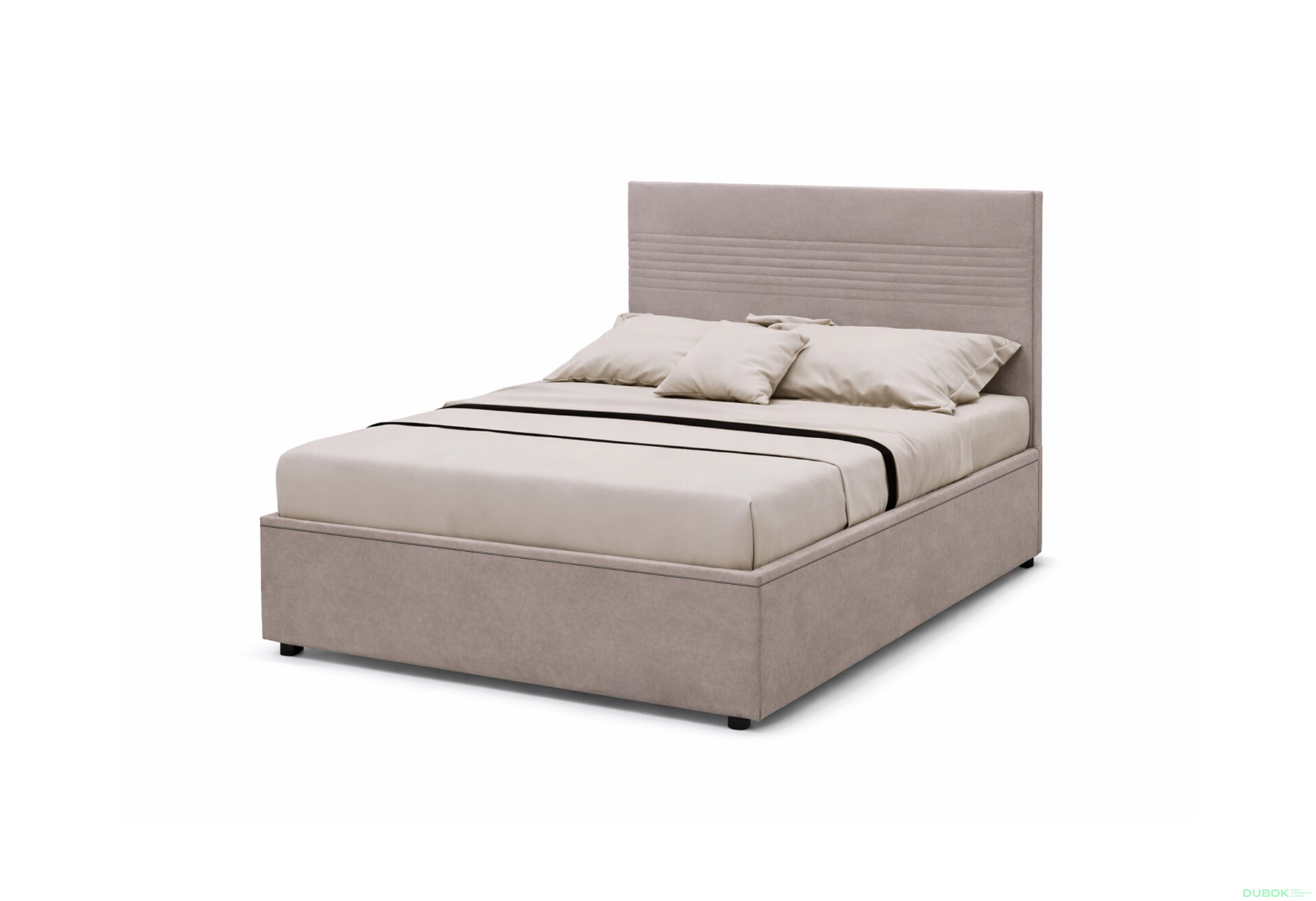 Fotografie 1 - Postel Fro Line 160x200 s roštem, úložným prostorem Mono 233, béž