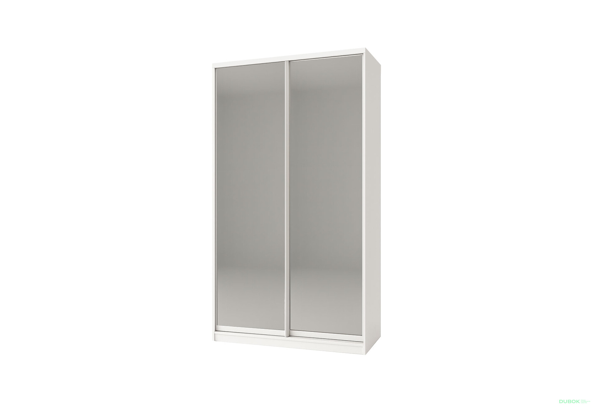 Skříň Rim-Veneziano 2D 1.0 m se zrcadlem, bílá - Fotografie 1 Fotografie 1 - Skříň Rim-Veneziano 2D 1.0 m se zrcadlem, bílá