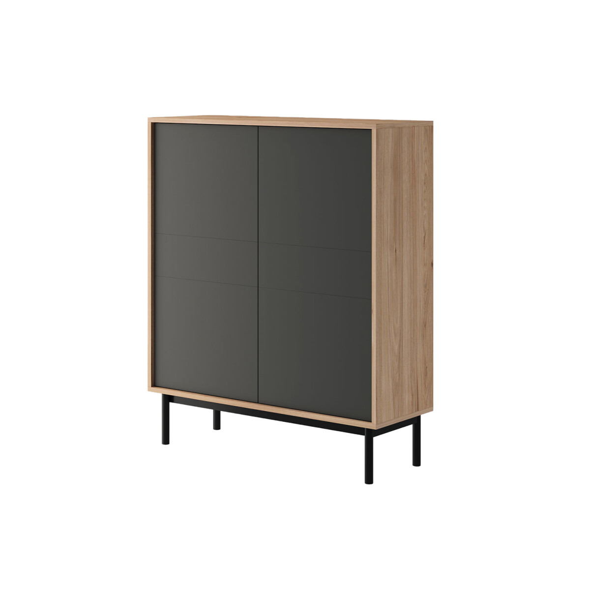 

Komoda BKD104 jackson hickory / grafit Basic