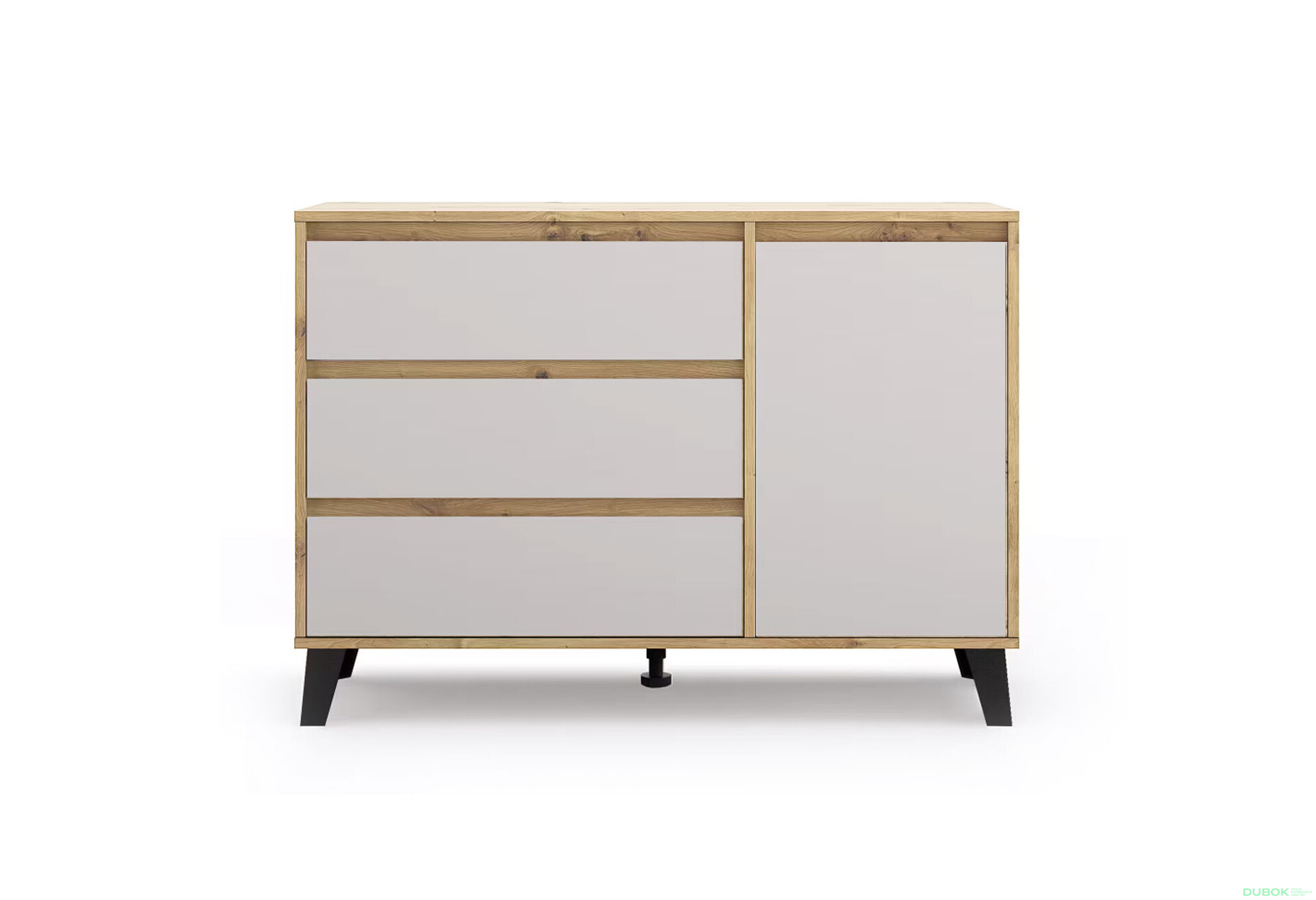 Fotografie 1 - Komoda Borg 1d3s dub artisan / kašmír