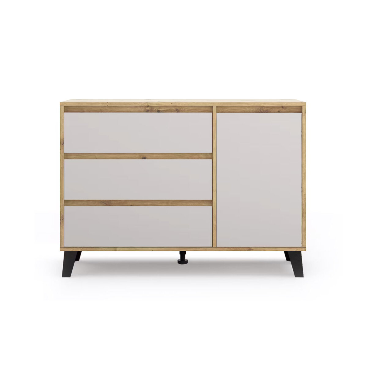 

Komoda Borg 1d3s dub artisan / kašmír