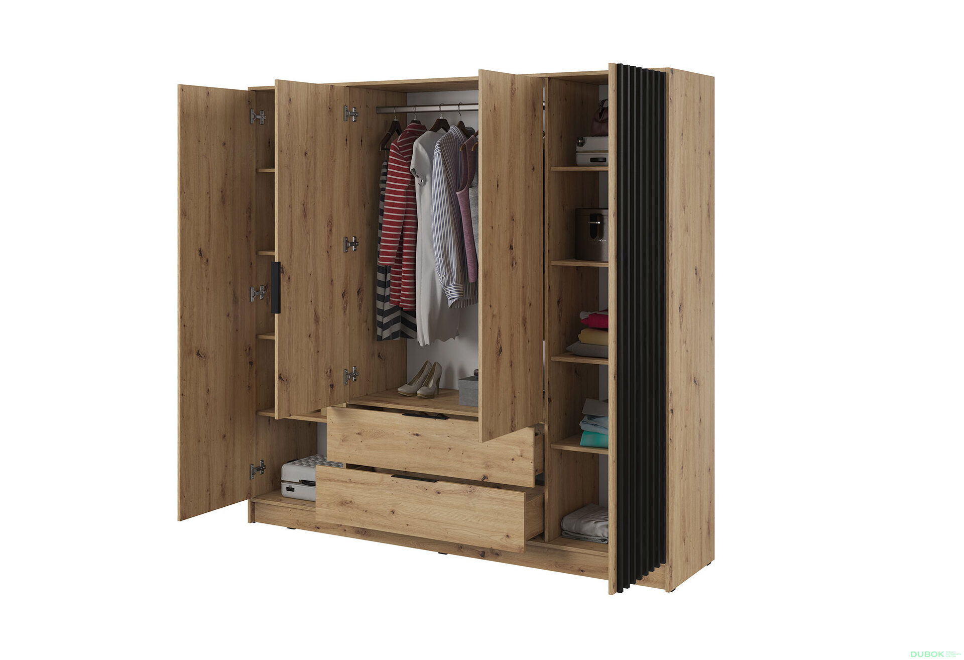 Fotografie 2 - Skříň 4D bez zrcadla artisan Nelly