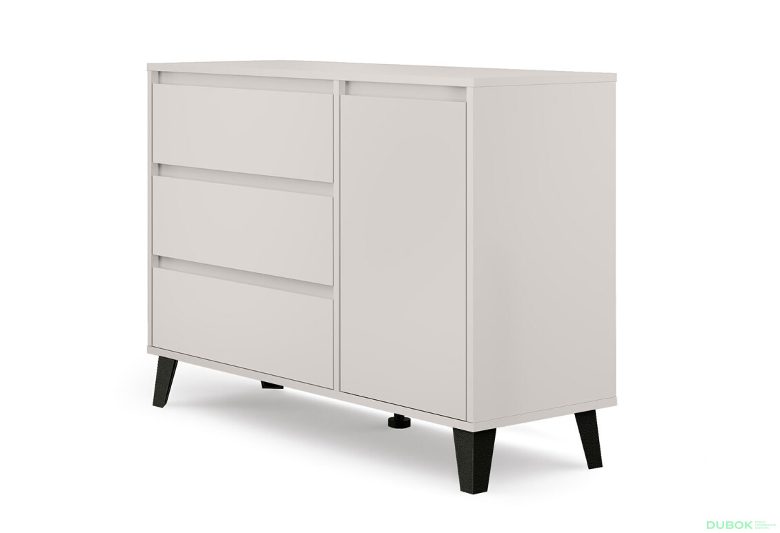 Komoda Borg 1d3s kašmír - Fotografie 2 Fotografie 2 - Komoda Borg 1d3s kašmír