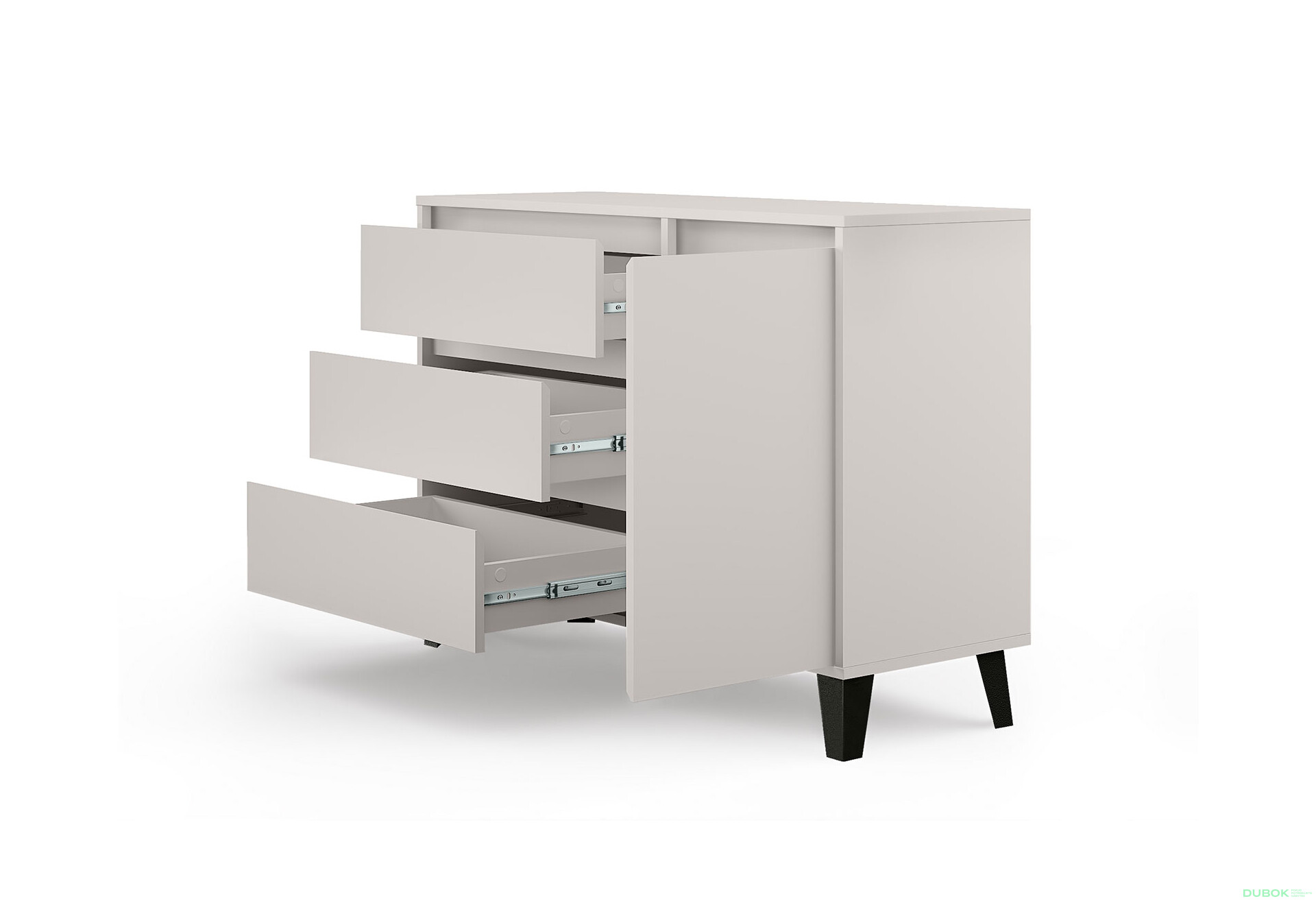 Komoda Borg 1d3s kašmír - Fotografie 3 Fotografie 3 - Komoda Borg 1d3s kašmír