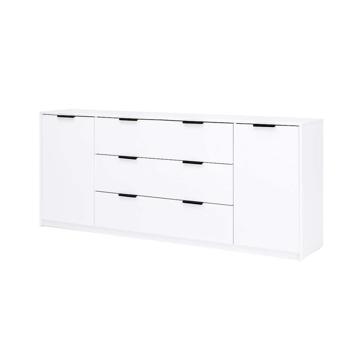 

Komoda Roma Color 2 dveře 3 šířky 2,0m bílý lesk