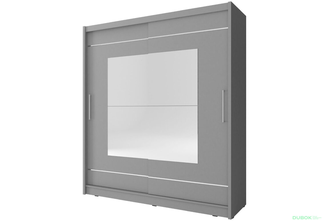 Skříň Maja IX 180 grafit