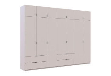 Skříň Lukas 3+4 DT 315 kašmír