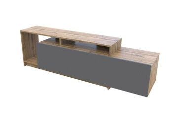 TV stolek U2 tajo / grafit dřevotříska 160x38x48