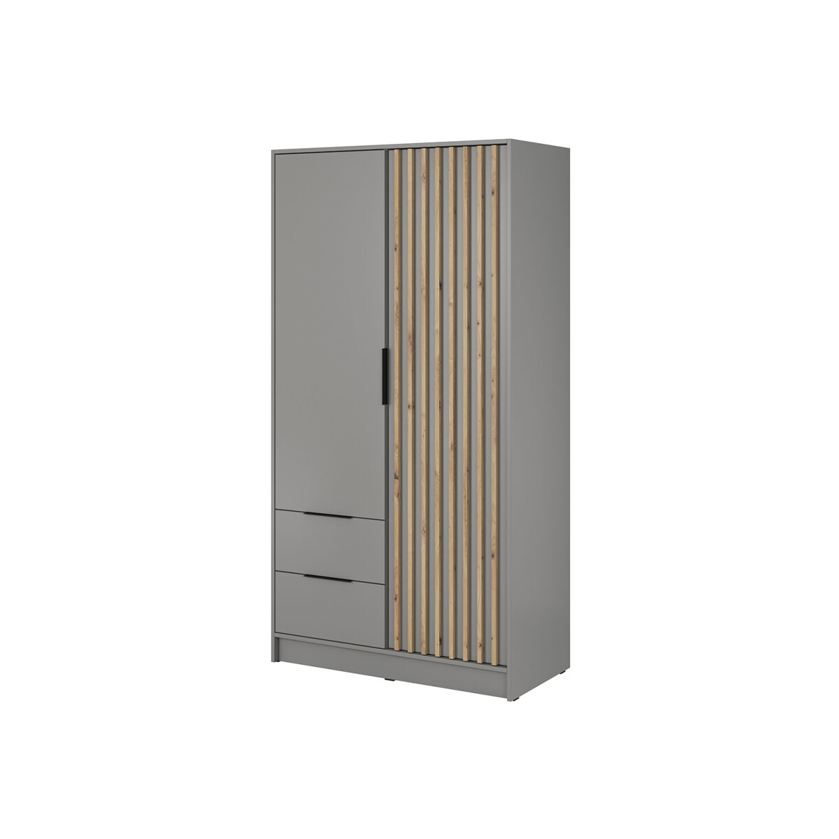 

Skříň 2D bez zrcadla šedá Nelly