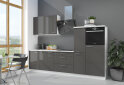 Fotografie 3 - Modulární kuchyně Lara bílý / šedý lesk